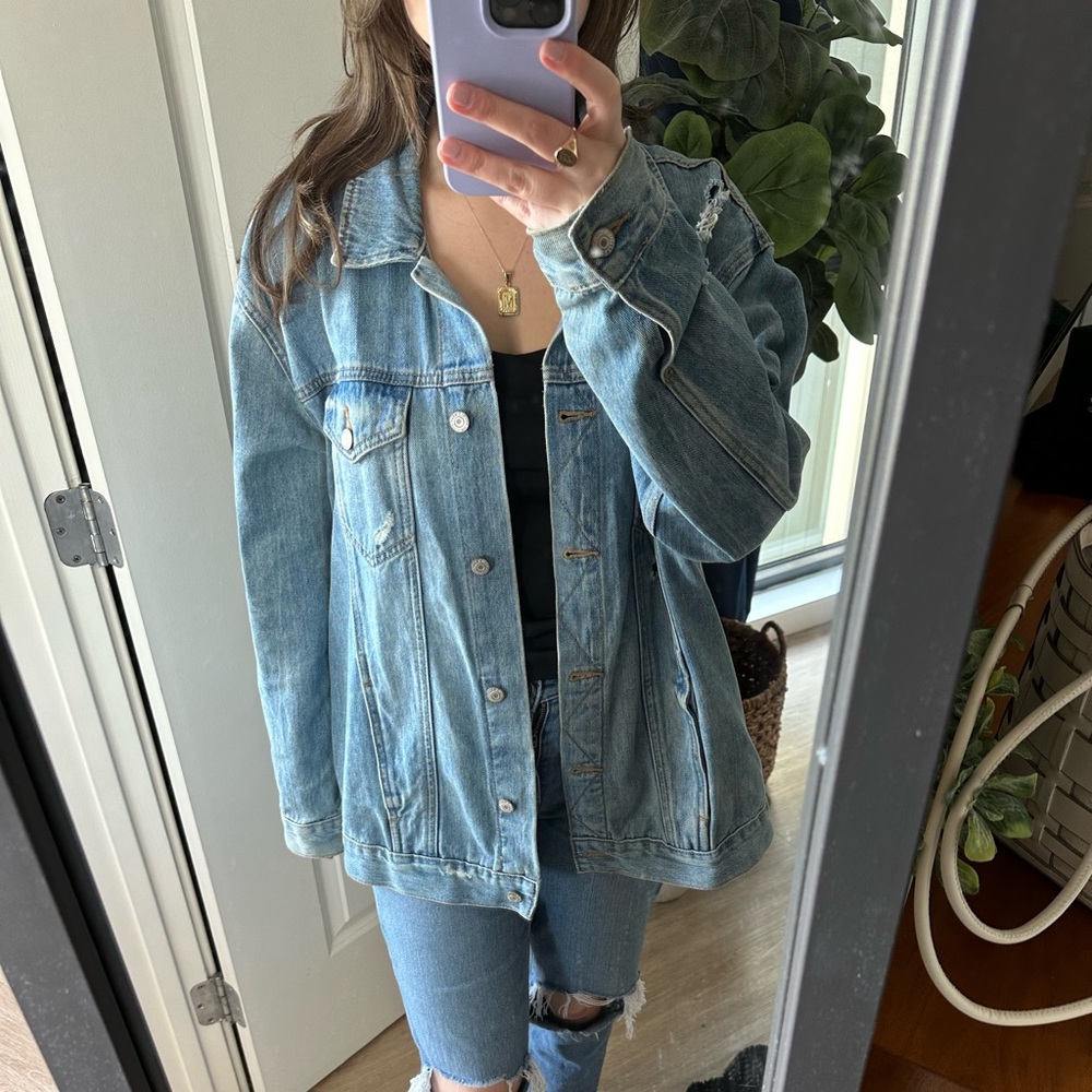Old Navy Oversized Jean Jacket